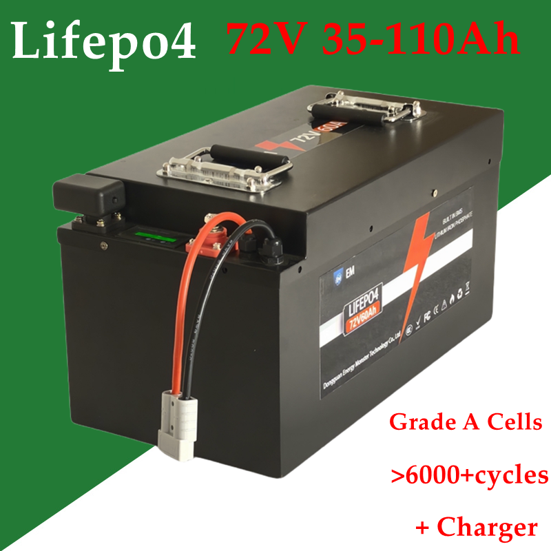 72V 35Ah 리튬 배터리 40Ah 50Ah 60Ah - 72V 60Ah Lifepo4 Battery Pack 리뷰 및 가격