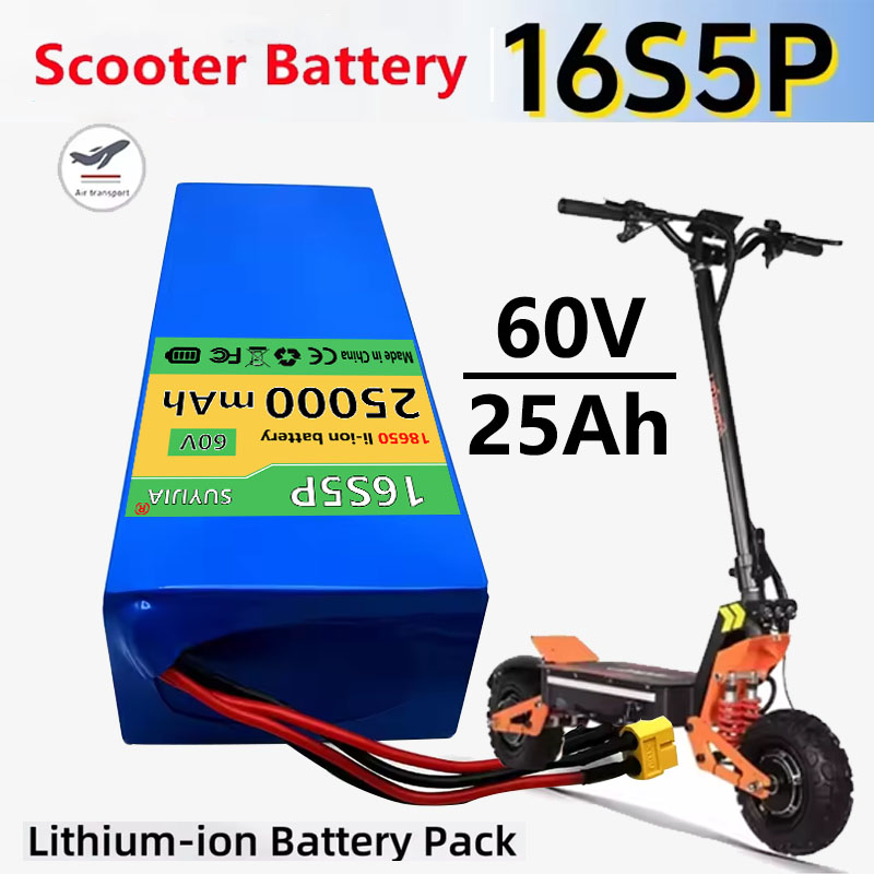 리튬 이온 충전식 배터리 60V 16S5P 25Ah 1 - 60V 30Ah Electric Scooter Battery 리뷰 및 가격