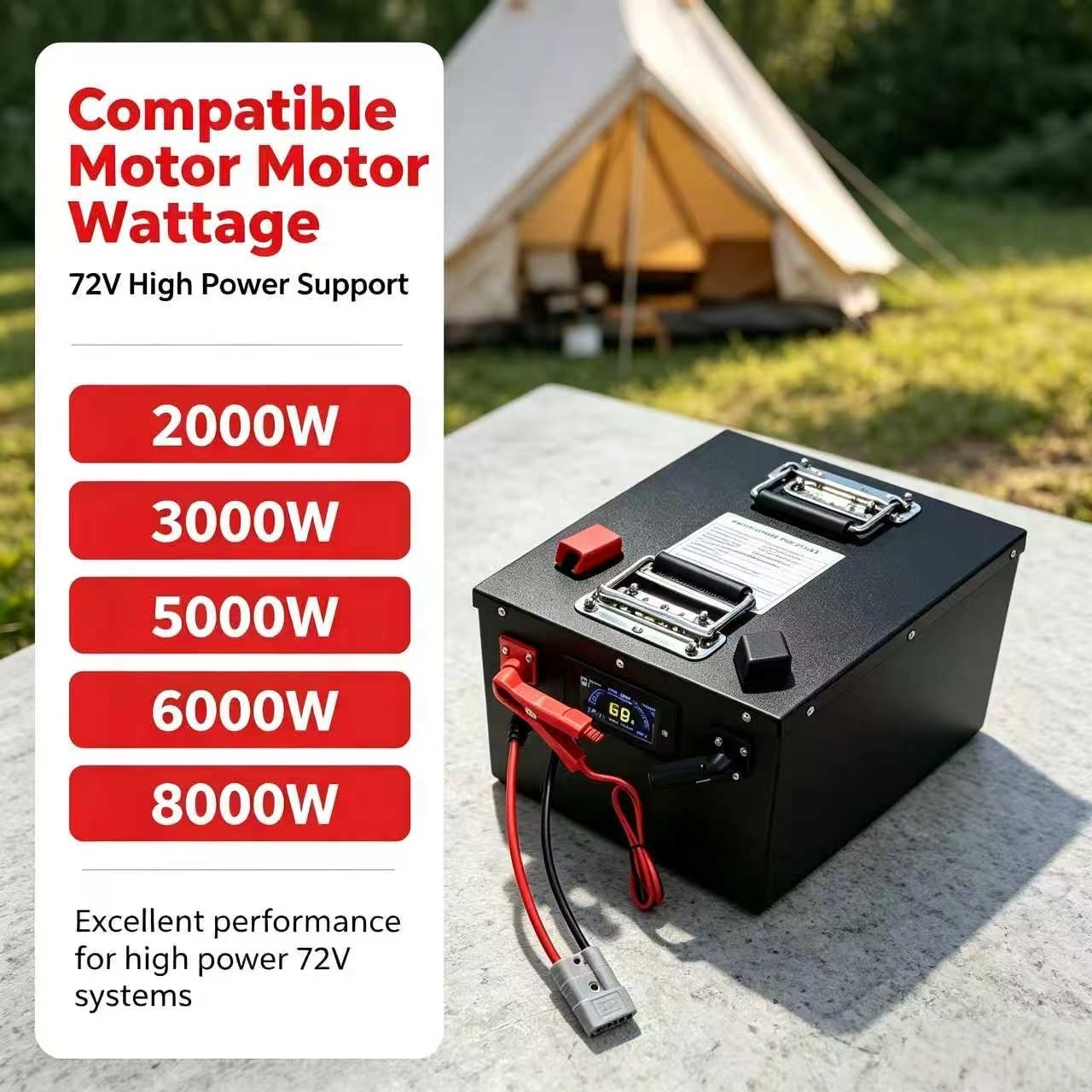 72V 50Ah, 50A, 60Ah, 60Ah, 60A - 72V 60Ah Lifepo4 Battery Pack 리뷰 및 가격